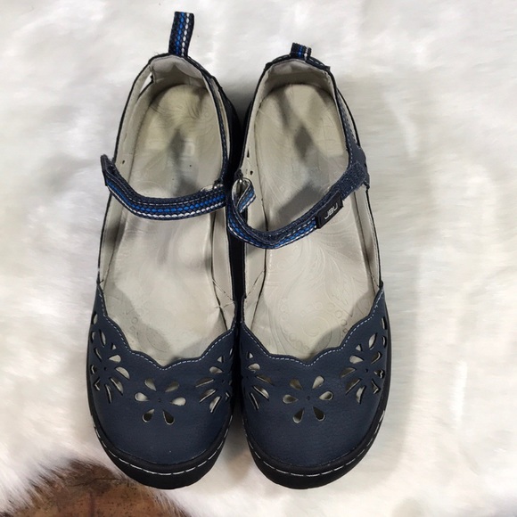 JBU Shoes - Navy blue JBU sandals/loafers